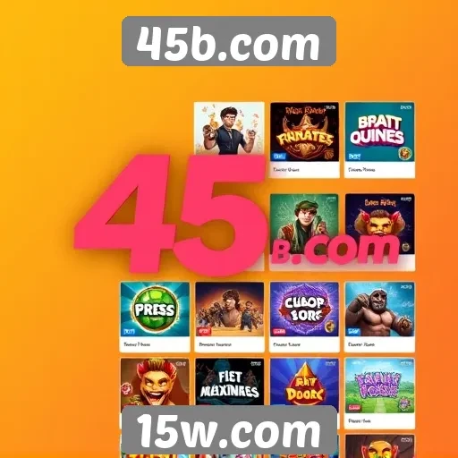 Navegação intuitiva é um dos pontos fortes do 45b.com